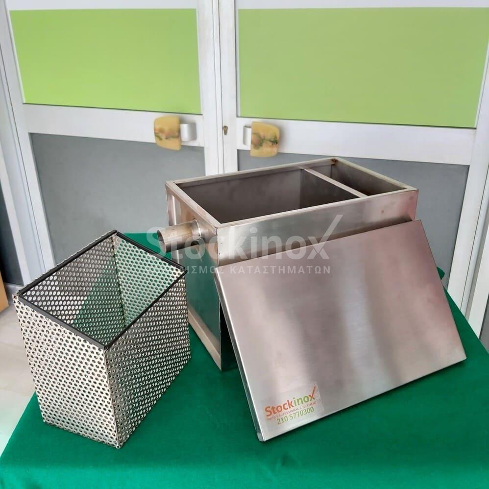 LS17 998 X 998 (1) ΛΙΠΟΣΥΛΛΕΚΤΗΣ ΙΝΟΧ 17Lt - Image 1