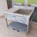 ΛΑΝΤΖΑ ΑΝΟΙΧΤΗ ΜΕ 1 ΓΟΥΡΝΑ, 100*70*85/95 cm - Image 2