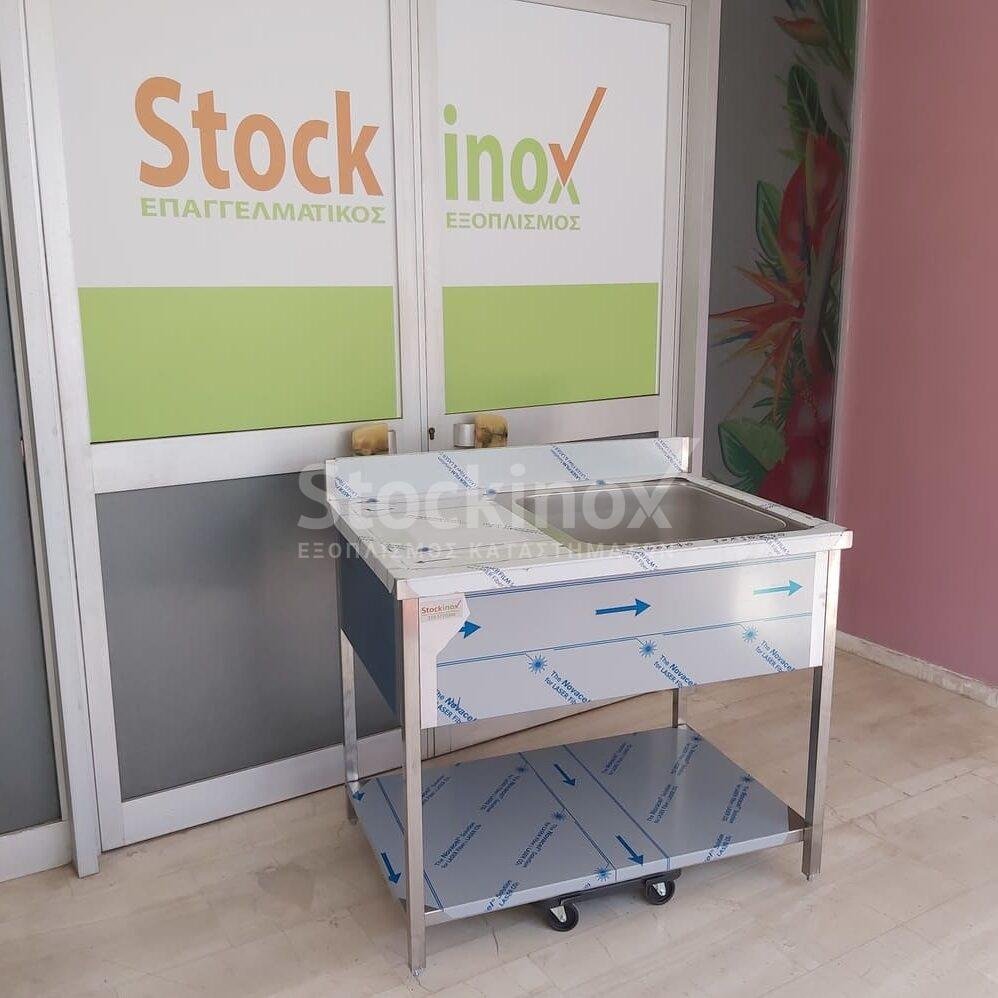 LT100-5L (3) ΛΑΝΤΖΑ ΑΝΟΙΧΤΗ ΜΕ 1 ΓΟΥΡΝΑ, 100*70*85/95 cm - Image 1