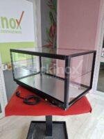 ΒΙΤΡΙΝΑ ΘΕΡΜΑΙΝΟΜΕΝΗ ΕΠΙΤΡΑΠΕΖΙΑ 80*45*45 cm - Image 3